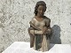 Große Lladro-Figur, Steinzeug, Frau im Gebet, 42 cm hoch, 22 cm breit, Design Julio Fernändez * ...
