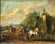 Englischer 
Künstler (18. 
Jahrhundert) 
Englische 
Landschaft mit 
Adligen, die 
Falken jagen. 
Öl auf ...