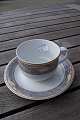 Grau Magnolia dänisch Geschirr, 
2tlg. Kaffeetassen.