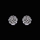 Georg Jensen. 
Sterling Silver 
'Heart' Ear 
Clips #412 - 
Allan Scharff
Designed by 
Allan Scharff. 
...
