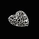 Georg Jensen. 
Sterling Silver 
'Heart' Brooch 
#413 - Allan 
Scharff
Designed by 
Allan Scharff. 
...