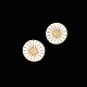 Georg Jensen. 
Gilded Silver 
Daisy Ear Clips 
with white 
Enamel. 18mm.
Crafted by 
Georg Jensen in 
...