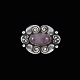 Erik Magnussen 
1884-1960. Art 
Nouveau Silver 
Brooch with 
Amethyst.
Designed and 
crafted by Erik 
...