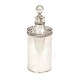 Preetzer Teedose aus Silber. Meister: Hinrich Friedrich Jensen, Preetz, 
1767-1842. H: 15,1cm. G: 143gr
