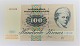 Dänemark. 
Banknote 100 kr 
1995 F1. 
Uncirculated.