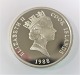 Cookinseln. Silbermünze $ 25 1988. Durchmesser 38 mm. Proof