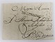 Brief von Hamburg nach Bordeaux. 30.05.1746 mit D'ALLEMAGNE.