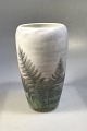 Royal 
Copenhagen Art 
Nouveau Unique 
Vase with Ferns 
by Cathrine 
Zernichow 
(9931) Measures 
 19 cm ...