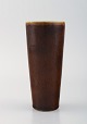 Rörstrand vase 
in glazed 
ceramics. 
Beautiful glaze 
in brown 
shades. 1960s.
Measures: 15.7 
x 7 ...