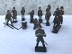 Lineol Figuren, Deutschland, Soldaten * Mit altersbedingten Gebrauchsspuren *