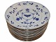 Butterfly Kipling with gold edgeLuncheon plate 21.5 cm.