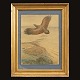 Johannes Larsen, 1867-1961, AdlerWasserfarbe und ZeichnungSigniert und datiert ...