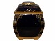 Bing & Grondahl 
dark blue 
lidded box.
Hans Tegner 
signature is 
impressed in 
porcelain.
The ...
