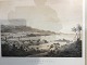 Gerahmte Lithographie von ca. 1840. Ansicht von Christiansted, St. Croix. Von A. Nay nach ...