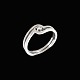 Georg Jensen. 
18k White Gold 
Rings with 
Diamond. 
0.03ct.
Brilliant Cut 
Diamond. 0.03 
ct. Top ...