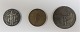 Island. Althingi 1000-jähriges Jubiläum 930-1930. Set bestehend aus 2 Kronur 1930 Bronze, 5 ...