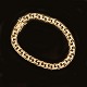 Kräftiges 14kt Gold Armband von Bremer Jensen, Randers, DänemarkL: 19,5cm. B: 7mm. G: 20gr