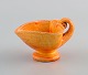 Kähler, 
Denmark. Cream 
jug in glazed 
stoneware. 
Beautiful 
orange uranium 
glaze. ...