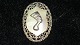 Brooch in 
silver with 
nefatiti and 
mother of pearl
Stamp: 85
Measures 5.3 
cm approx
Width 3.7 ...