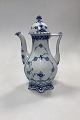 Royal Copenhagen Blue Fluted Full Lace Hexagonal Coffee ...