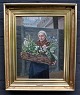 Lewenstein, 
Daniel (1860 - 
nach 1924) 
Holland: Ein 
Florist. Öl auf 
Leinwand/Platte.
 ...