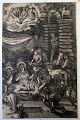Bonasone, Guilio de Antonio (1498 -1580) Italien: Jesus das Kind. Gravur. Unterzeichnet. 23 x ...
