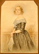 Unbekannter Künstler (19. Jahrhundert): Porträt einer Frau. Aquarell. Signiert November 1843. ...