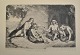 Frølich, Lorens (1820 - 1908) Dänemark: Perseus und die drei blinden Gorgo-Schwestern. ...