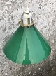 Grüne Glaslampe. Durchmesser 23cm. Schöner Zustand