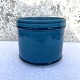 Kähler Keramik, Blumentopfdeckel, Blaue Glasur, signiert: Nr. 407- 14 HAK, 14,5cm Durchmesser, ...
