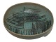 Saxbo Art 
pottery, oblong 
dish wth 
stripes.
Designed by 
Eva Staehr 
Nielsen.
Design number 
...