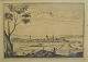 Aussicht über 
Aarhus. Der 
dänische Atlas. 
1763 - 1783. 
Von Eric 
Pontoppidan, 
vol. 4. Aarhus 
von ...