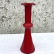 Holmegaard, Carnaby Vase, Rot, 21cm hoch, 7cm Durchmesser, Design Christer Holmgren * Schöner ...