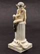 Royal 
Copenhagen faun 
on a pillar 
with squirrels 
456 1st 
variety. item 
no. 483270