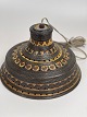 Keramik Pendel-/Deckenlampe von Jette Hellerøe mit Herzmuster. Durchmesser: 29 cm.Höhe: ...
