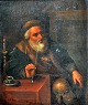Unbekannter 
Künstler (18. 
Jh.): Porträt 
eines Pfeife 
rauchenden 
Mannes im Pelz. 
Öl auf 
Leinwand. ...