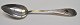 Silberlöffel 
mit rotem 
Glasflus 1832, 
Wolf Petersen 
(18 .. - 1863) 
Haderslev, 
Dänemark. 
Graviert ...
