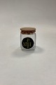 Holmegaard  Pharmacy Jar with  the text P NITRI P from 1992