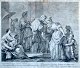 Kupferstich mit Rebekka bei der Begegnung mit Abraham. Gravur nach Gemälde von Amigoni (1682 - ...