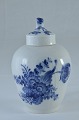 Royal Copenhagen  Blue flower curved Tea caddy 1684