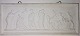 Plate in 
bisquit with 
motif with 
"Ages of Love" 
by Bertel 
Thorvaldsen 
(1770-1844) for 
Royal ...