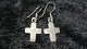 Elegant # 
Earrings cross 
in Silver
Stamped 925
Measures 29.29 
mm
Nice and well 
maintained ...