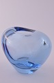 "Menuet" glass 
vase, 
Holmegaard 
Glasvärker, 
Künstler : Per 
Lütken 1955- 
1974. 
Aqua blau 
Vase, ...