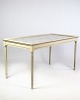 White painted tile table from around the year 1940s.