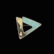 Leon Kastbjerg 
Nielsen. 
Handmade Brooch 
in Patinated 
Brass with Gold 
Leaf.
Designed and 
crafted ...
