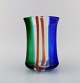 Erik Höglund 
(1932-1998) for 
Kosta Boda. 
Unique 
"Chribska" vase 
in polychrome 
mouth-blown art 
...