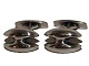 Hans Hansen 
sterling 
silver, 
cufflinks in 
heavy quality.
Hallmarked "HH 
925S".
Length 2.1 ...