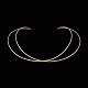 Georg Jensen. 
18k Gold 
Neckring #1554 
- ALLIANCE
Designed by 
Allan Scharff 
and crafted by 
Georg ...