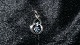 Silver pendant 
with stones
Stamped 830
Height 19.92 
mm approx
Nice and well 
maintained 
condition