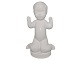 Soholm art 
pottery, white 
figurine Peter 
Fro.
Decoration 
number 774.
Height 15.0 
...